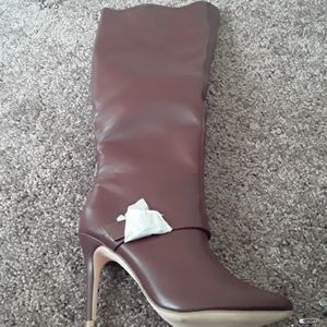 Heeled Boots Olivia, Burgundy